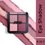 Nykaa Eyes On Me! 4 in 1 Quad Eyeshadow Palette - Brunch Party|5 gms|MRP 375