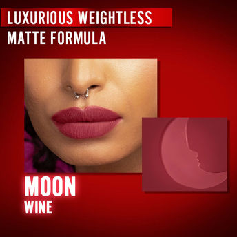 Nykaa Matte Tattoo Liquid Lipstick - Moon|4 gms|MRP 899