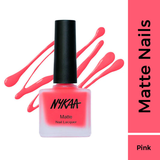 Nykaa Matte Nail Enamel Polish - Cherry Pop 75|9 ml|MRP 229