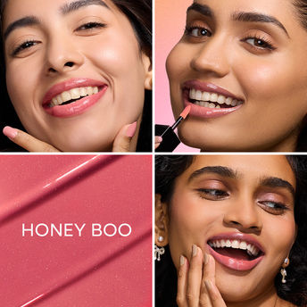 Nykaa Gloss it Up! High Shine Lip Gloss - Honey Boo - 01|5 ml|MRP 550