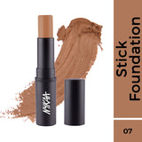 Nykaa SKINgenius Foundation Stick Conceal Contour & Corrector - Toffee Chisel 07|9 gms|MRP 625