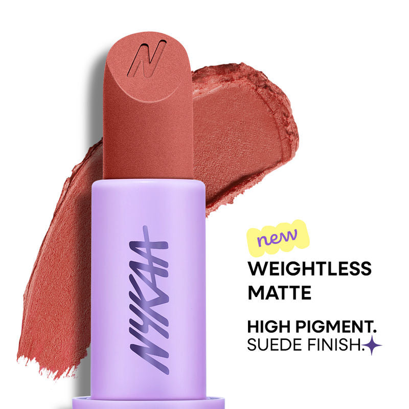 Nykaa Superlight Feathertouch Lipstick - Bloom|4.2 gms|MRP 749