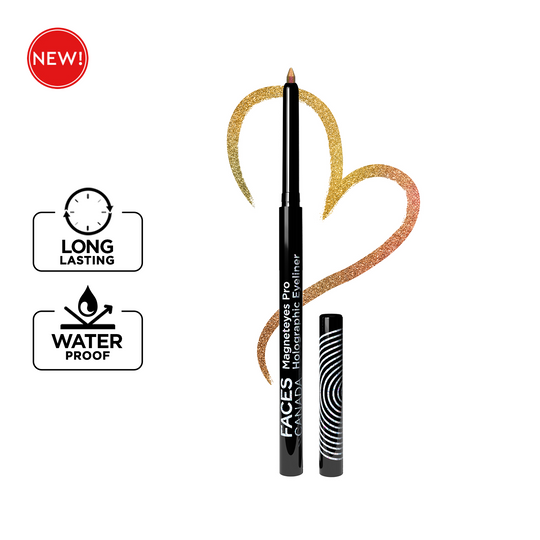 Faces Canada Magneteyes Pro Holographic Eyeliner - Earthy Wonder 04|0.25 gms|MRP 699