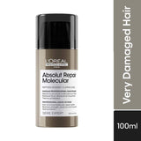L'Oreal Professionnel Absolut Repair Molecular Deep Repairing Leave-In Cream For Damaged Hair|100 ml|MRP 2000