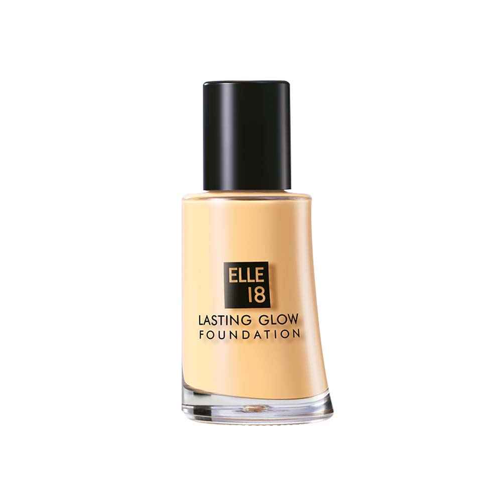 Lakme Elle 18 Lasting Glow Lightweight Foundation - 02 Marble|27 ml|MRP 120