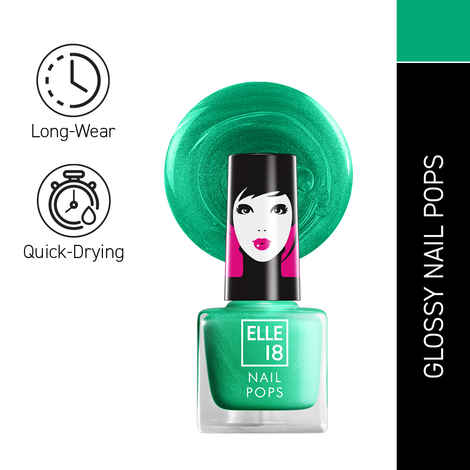 Lakme Elle 18 Nail Pops Nail Colour ï¿½ Shade 61|5 ml|MRP 65