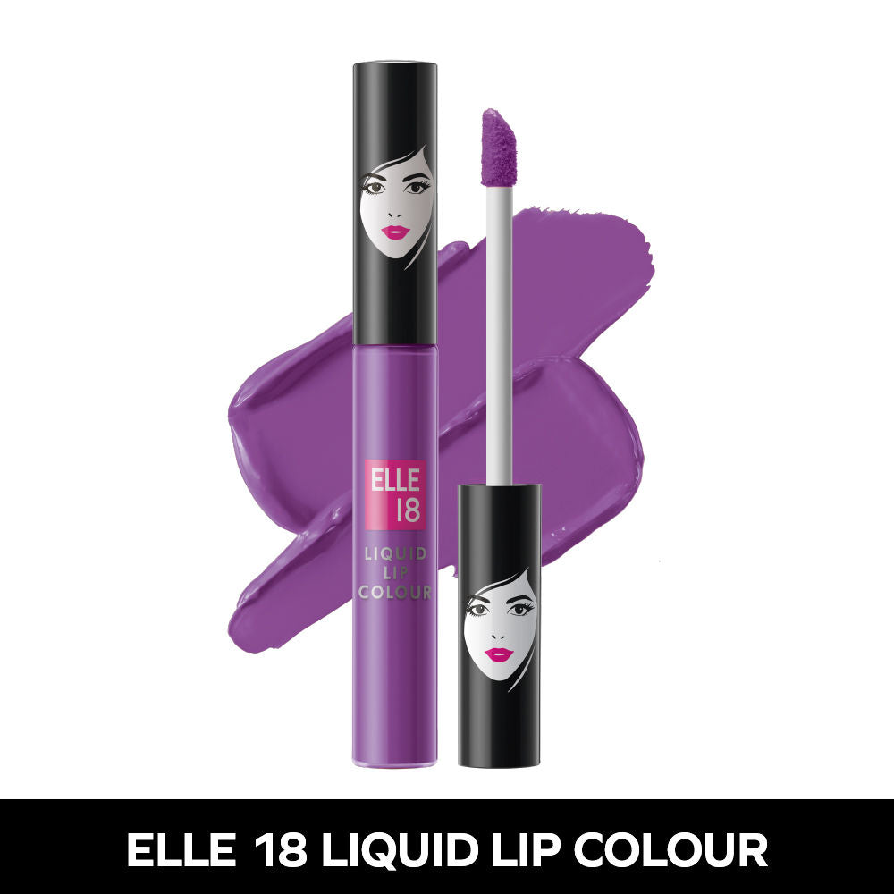 Lakme Elle 18 Liquid Lip Colour ï¿½ Orchid Fantasy|5.6 ml|MRP 160
