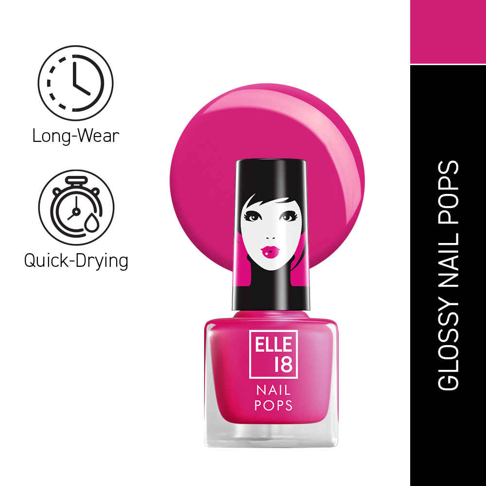 Lakme Elle 18 Nail Pops Nail Colour ï¿½ Shade 32|5 ml|MRP 65
