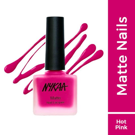 Nykaa Matte Nail Enamel Polish - Strawberry Shortcake 139|9 ml|MRP 229