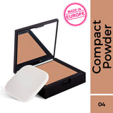 Nykaa SKINgenius Skin Perfecting & Hydrating Matte Powder Compact - Cosy Chestnut 04|9 gms|MRP 629