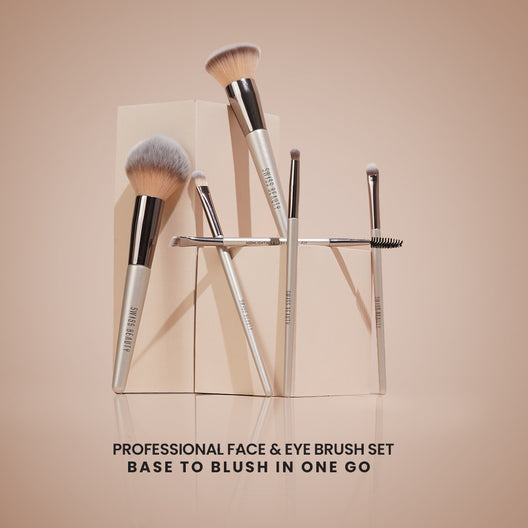 Swiss Beauty Professional Face & Eye Brush Set| |MRP 1299