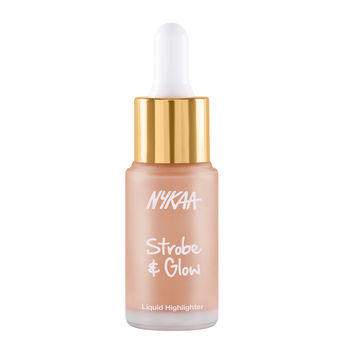 Nykaa Strobe & Glow Liquid Cream Highlighter - Glazed Bronze|20 ml|MRP 725