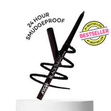 Nykaa Magic Smudgeproof Kajal Eyeliner Pencil Lasts Upto 24 Hours - Black|0.3 gms|MRP 199