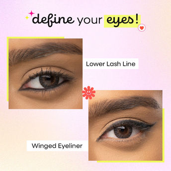 Nykaa Magic Smudgeproof Kajal Eyeliner Pencil Lasts Upto 24 Hours - Black|0.3 gms|MRP 199