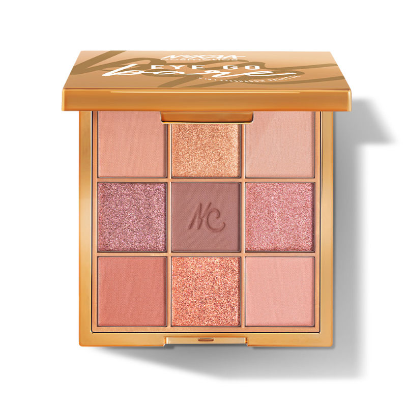 Nykaa Eye Go Bare 9 in 1 Highly Blendable Eyeshadow Palette|9 gms|MRP 899