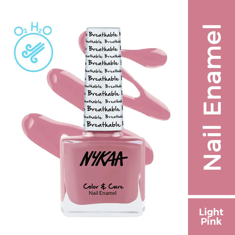 Nykaa Breathable Nail Enamel - Bubble Bath - 312|9 ml|MRP 229