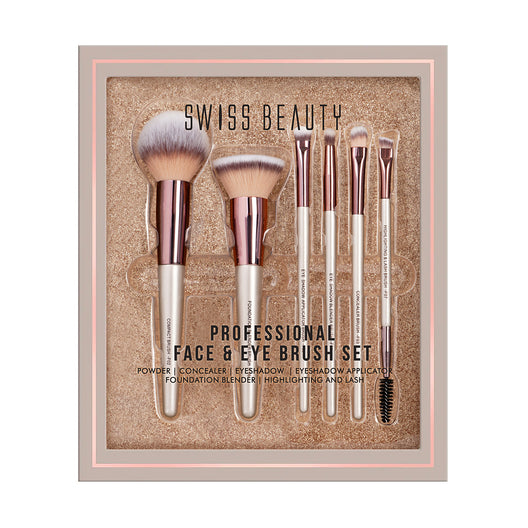 Swiss Beauty Professional Face & Eye Brush Set| |MRP 1299