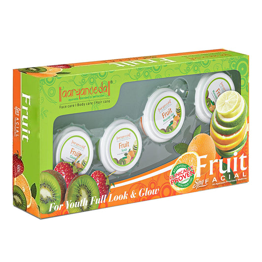 Aaryanveda Fruit Kit For Youthful Look & Glow|210 gms|MRP 680