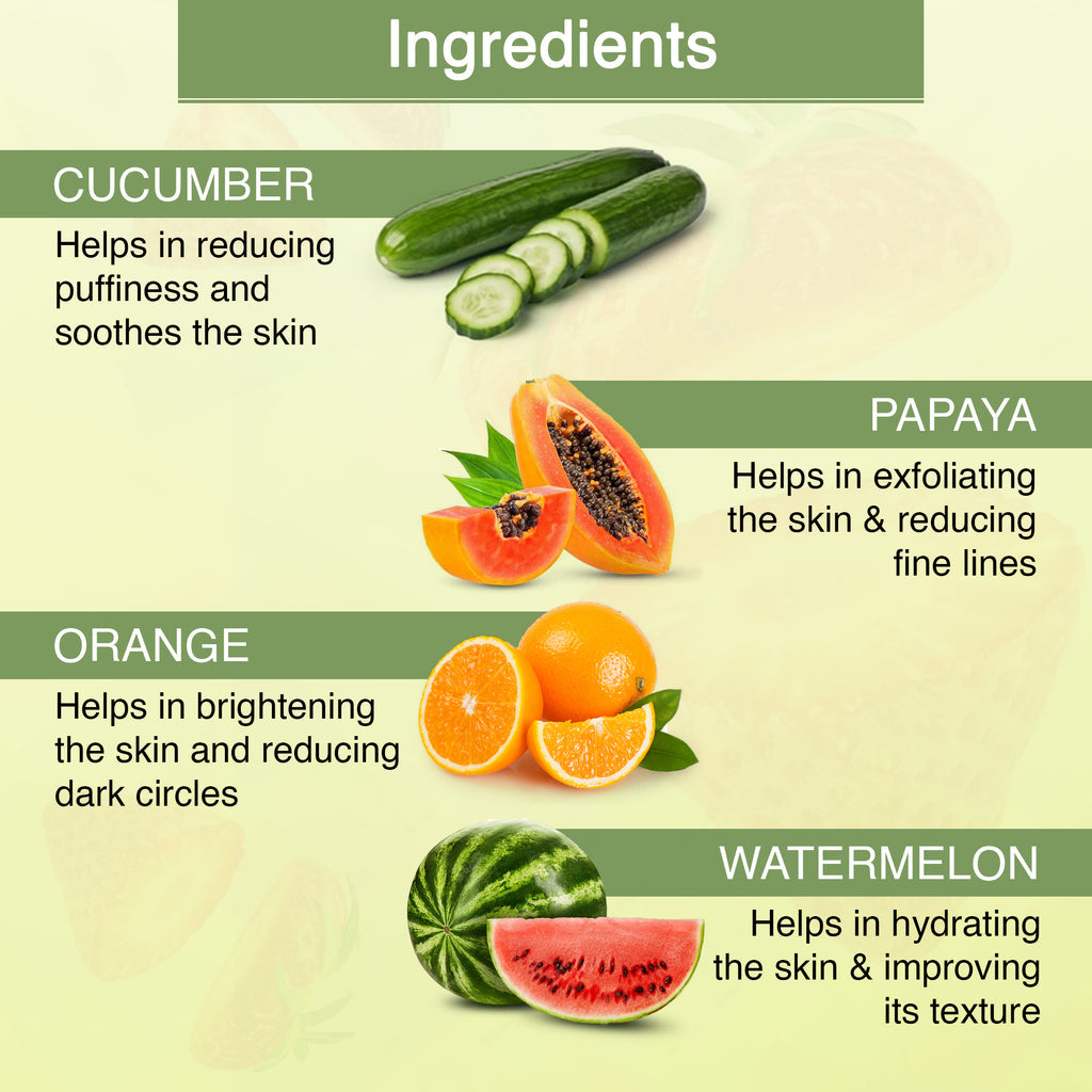 Aaryanveda Fruit Kit For Youthful Look & Glow|210 gms|MRP 680