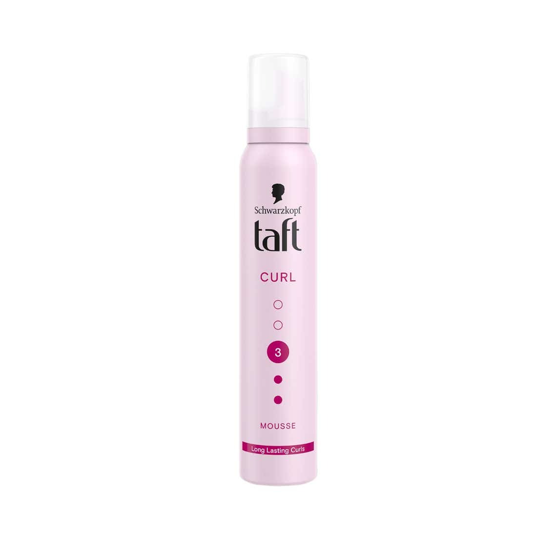 Schwarzkopf Taft Curl Hold 3 Hair Mousse Long Lasting Curls|200 mlMRP 575