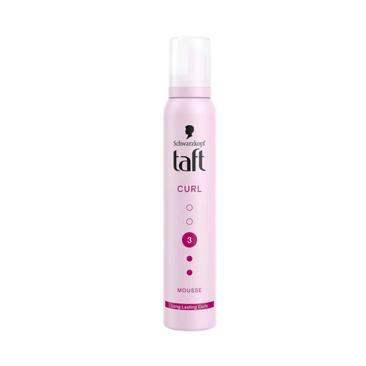 Schwarzkopf Taft Curl Hold 3 Hair Mousse Long Lasting Curls|200 mlMRP 575