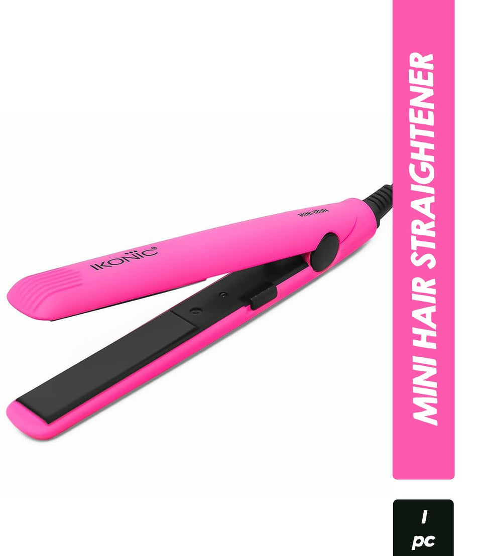 Ikonic Professional Mini Hair Straightener - Pink|MRP 1875