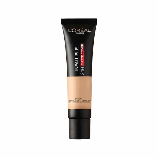 L'Orï¿½al Paris Liquid Foundation Infallible 24H Matte Cover 128 Natural Buff|35 ml|MRP 799
