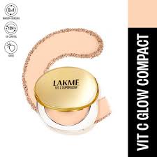 Lakme Vitamin C Superglow Skin Perfecting Compact With 1 % Vit C - Walnut|8 gms|MRP 380