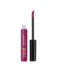 Lakme Forever Matte Liquid Lip Colour ï¿½ Wine Glow|5.6 ml|MRP 450