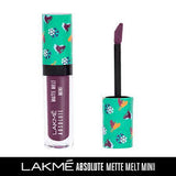 Lakme Absolute Matte Melt Mini Liquid Lip Colour ï¿½ Purple Tourist 501|2.4 ml|MRP 400