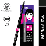 Lakme Elle 18 Eye Drama Kajal ï¿½ Smokey Black|0.35 gms|MRP 150