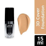 Lakme Absolute 3D Cover Foundation ï¿½ W240 Warm Beige|15 ml|MRP 825
