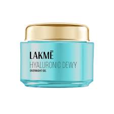 Lakme Hyaluronic Dewy Overnight Gel with Hyaluronic Acid|50 gms|MRP 899