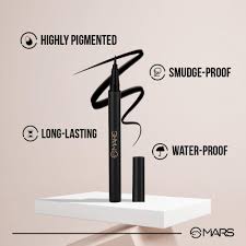 Mars City Stroke Charming Eyes Liquid Eyeliner Black|1 ml|MRP 179