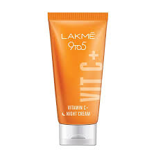 Lakme 9 to 5 Vit C Night Cream|50 gms|MRP 399