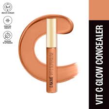 Lakme Superglow Brightening Liquid Concealer With 1% Vit C - Cinnamon|5.4 ml|MRP 350