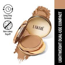 Lakme 9 to 5 Unreal Dual Cover Pressed Powder ï¿½ 38 Walnut|9 gms|MRP 699