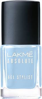 Lakme Absolute Gel Stylist Nail Color ï¿½ Baby Blue|12 ml|MRP 350