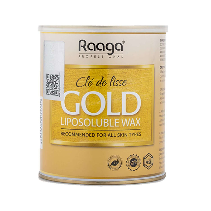 Raaga Professional Gold Liposoluble Body Wax|800 ml|MRP 1455