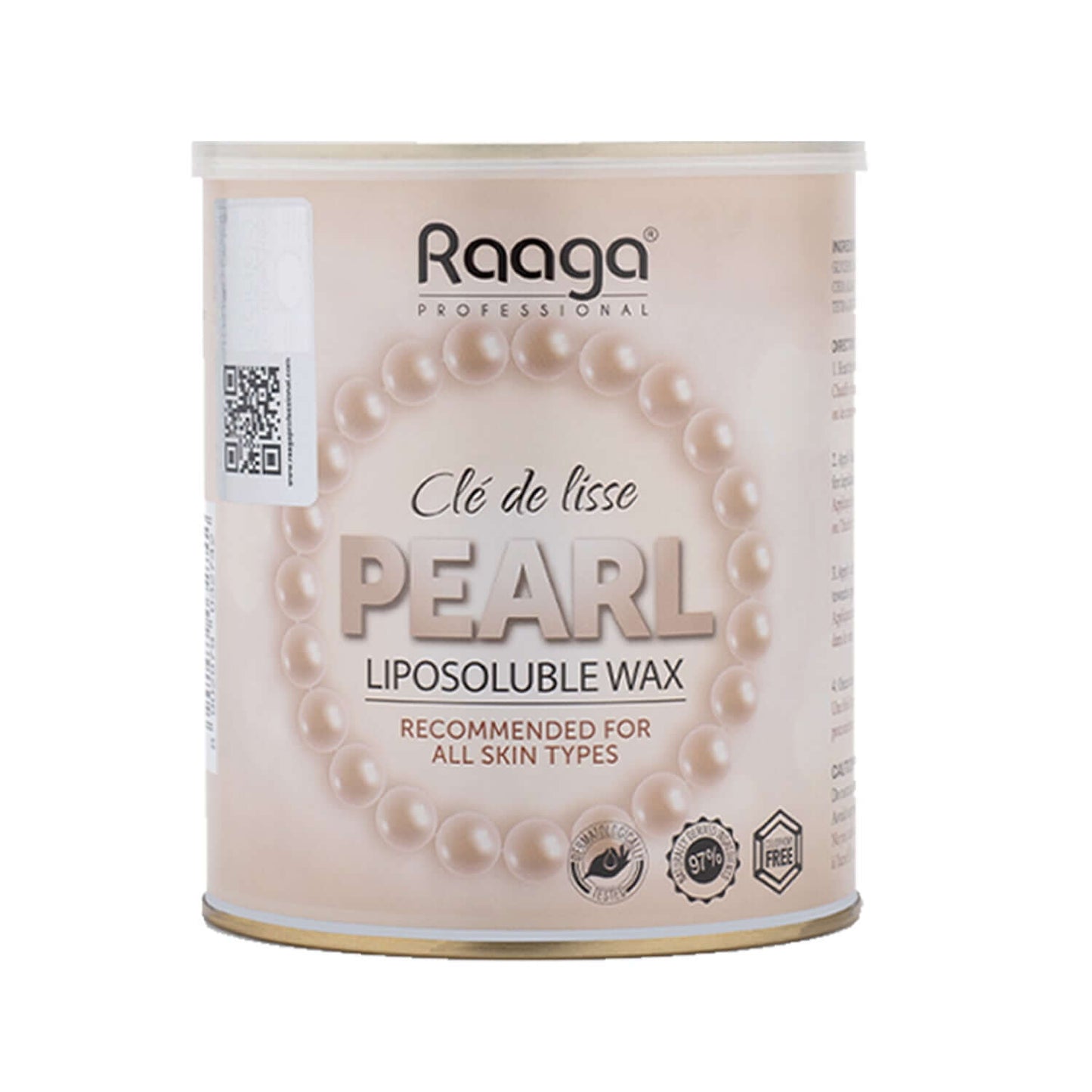 Raaga Professional Pearl Liposoluble Body Wax |800 ml|MRP 1455