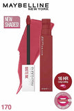 Maybelline Superstay Matte Ink Liquid Lipstick � 170 Initiator|5 ml|MRP 749