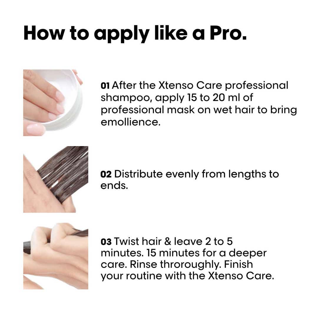 L’Oréal Professionnel Xtenso Care Masque 196g for smooth hair