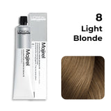 L'Oreal Professionnel Paris Majirel Hair Color 8(Light Blonde)|49.5 gms|MRP 400
