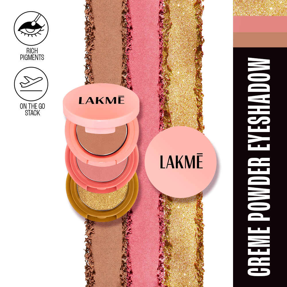 Lakme 9 to 5 Eyeconic Shadow Stack ï¿½ Golden Hour Goddess 03|7 gms|MRP 699