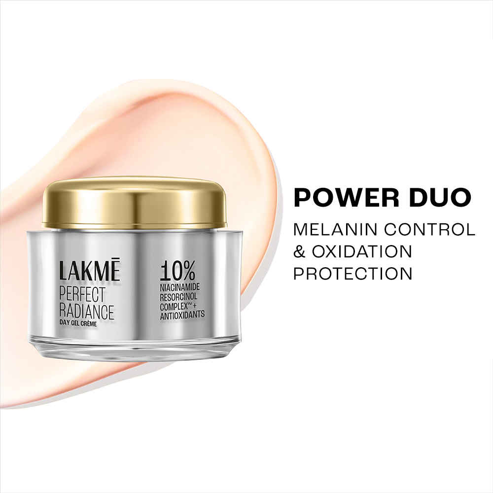 Lakme Perfect Radiance Day Gel Crï¿½me with 10% Niacinamide|28 gms|MRP 260