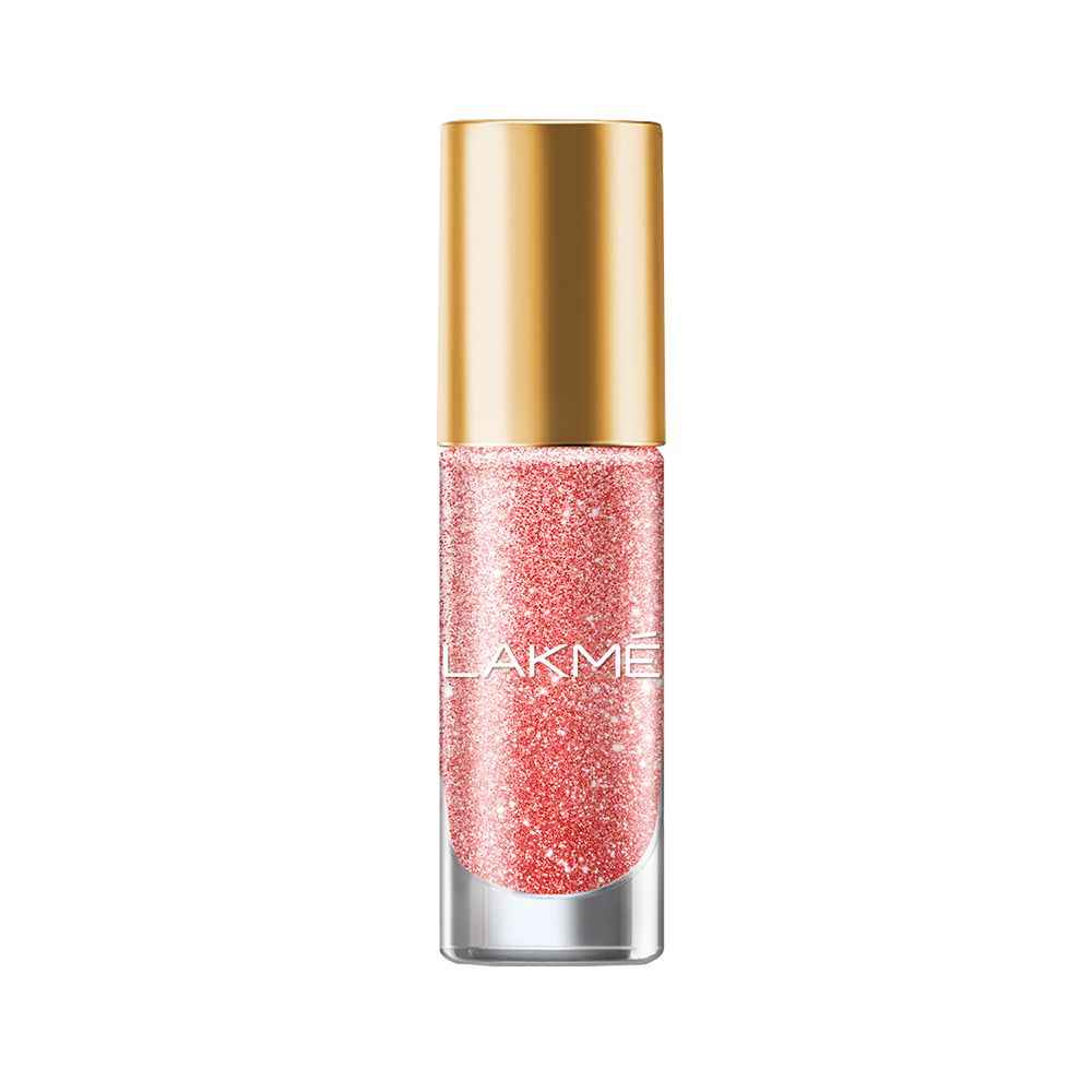 Lakme Glitterati Collection Nail Paint ï¿½ Berry Blush|6 ml|MRP 225