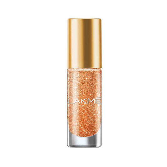 Lakme Glitterati Collection Nail Paint ï¿½ Peachy Play|6 ml|MRP 225