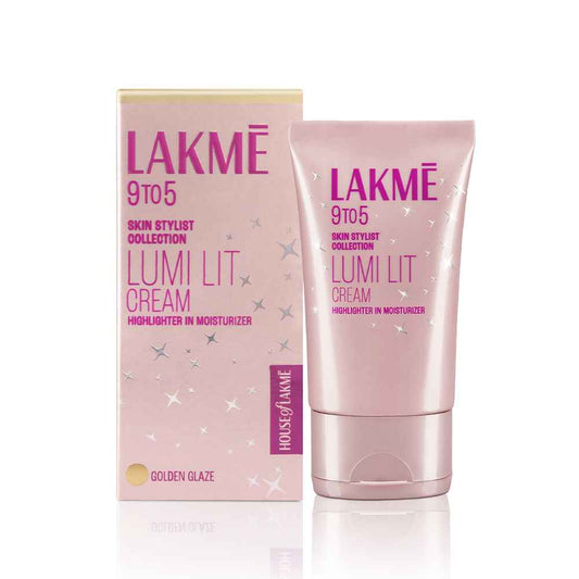 Lakme Lumi Lit Lotion Body Highlighter & Strobe Cream ï¿½ Gold|100 ml|MRP 599