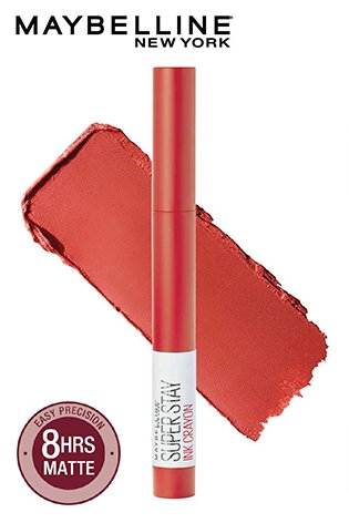 Maybelline Super Stay Ink Cryon Lipstick � 40 Laugh Louder|1.2 gms|MRP 799