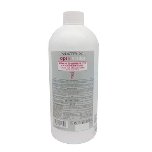 Matrix Opti Sculpt Advanced Neutralizer Straightening Cream|1000 ml|MRP 950
